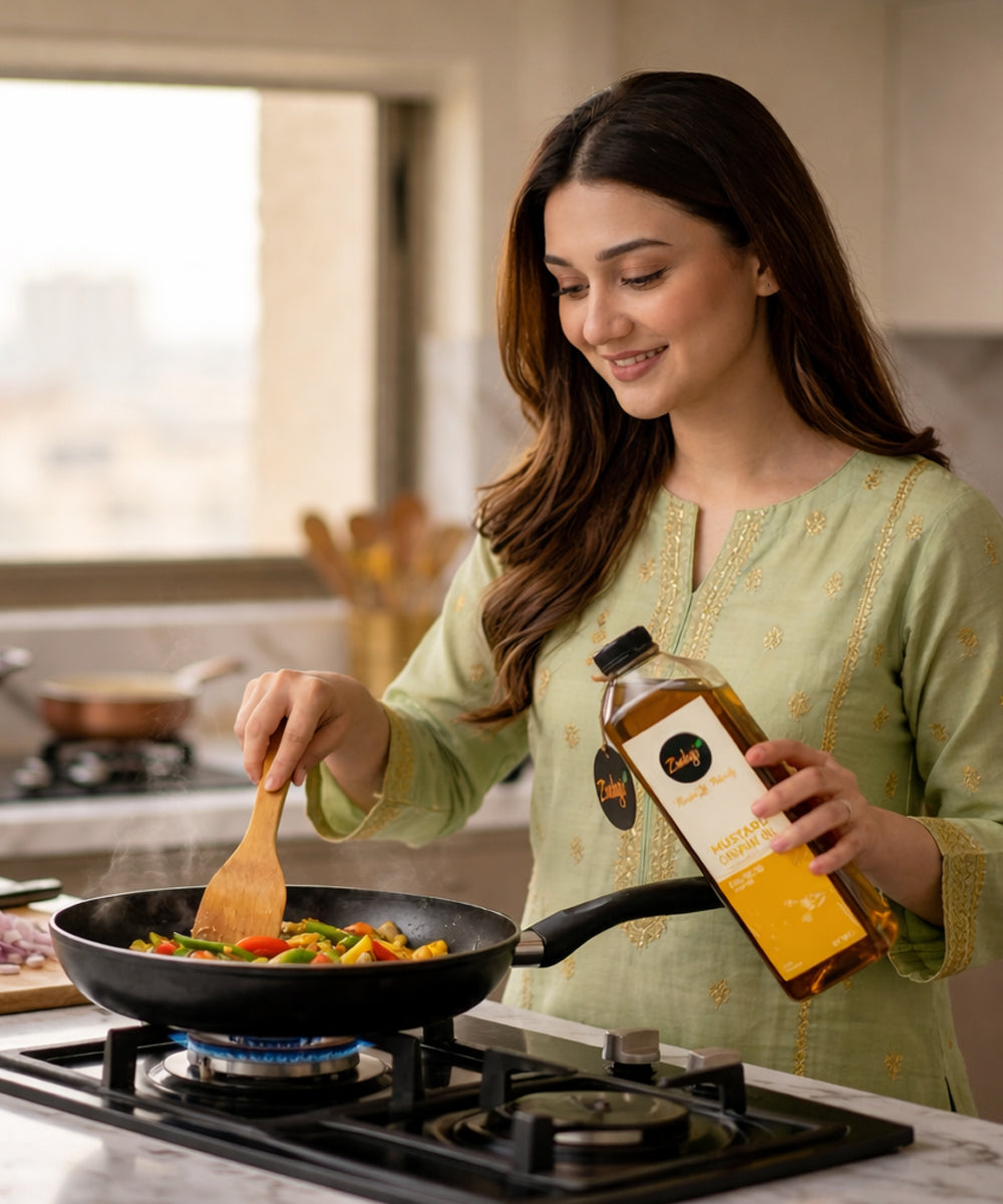 Organic Zindagi Mild Aroma Mustard Oil