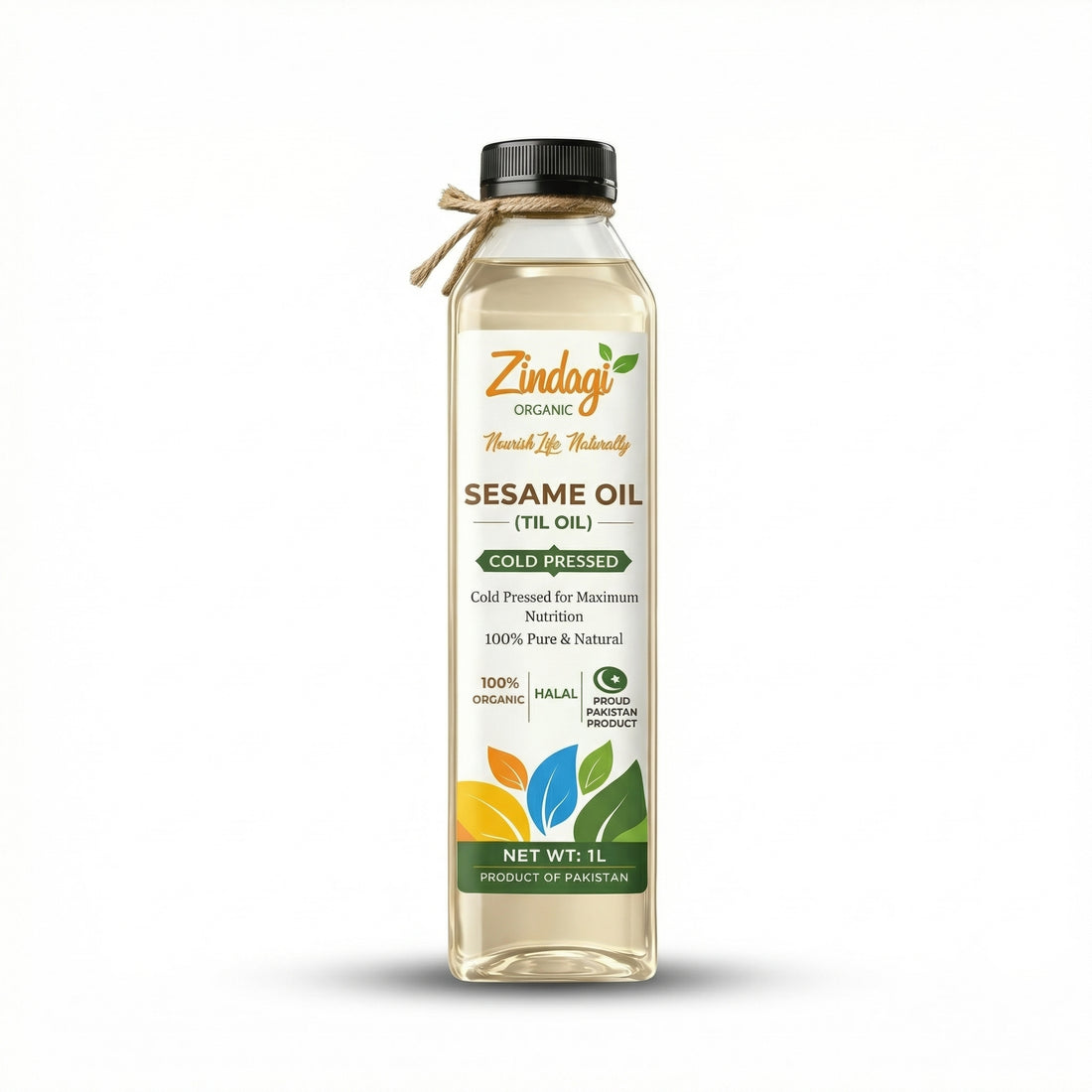 Organic Zindagi Sesame Oil – Cold Pressed & Natural (Til Oil)